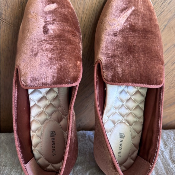 Birdies Women's Velvet Loafers - Rose Gold size 9 - Picture 2 of 15